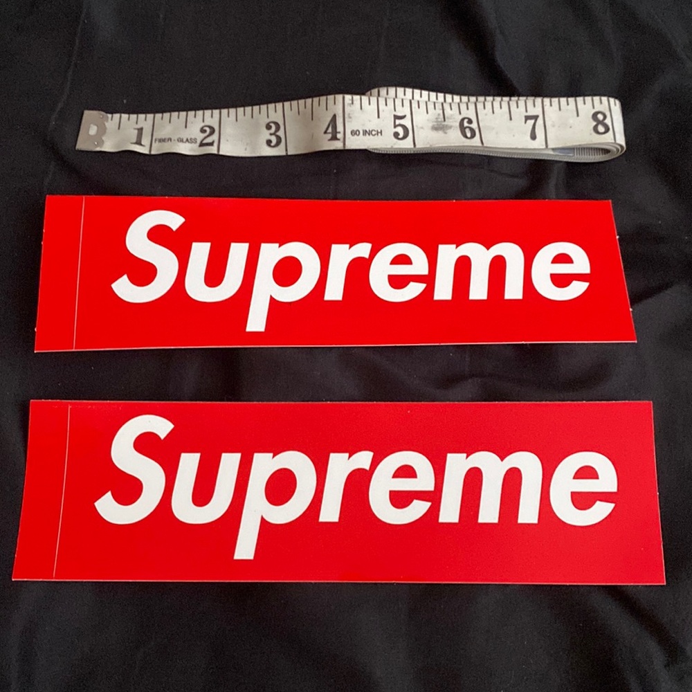 supreme stickers